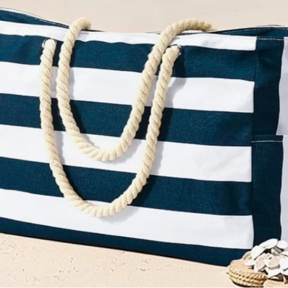 Beach Bags Waterproof Tote with Zipper nwt - Picture 7 of 10